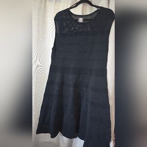 Vince Camuto Black Sleeveless Dress
